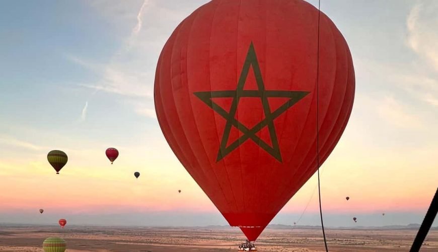 Vol en montgolfière à la palmerais