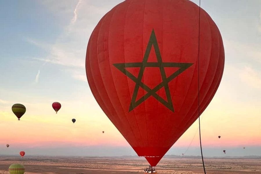 Vol en montgolfière à la palmerais