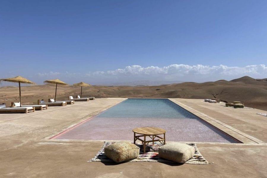 Quad + déjeuner + accès piscine au Désert d’Agafay