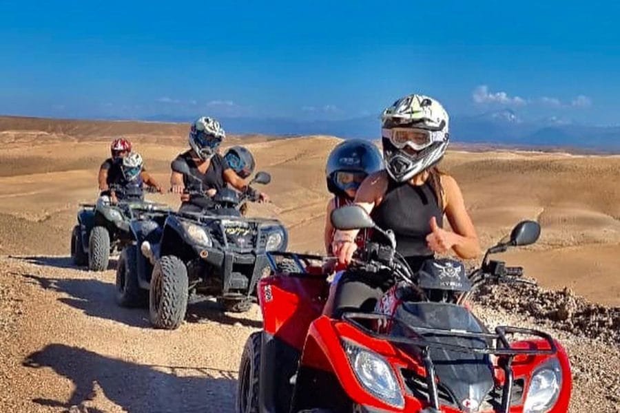 Quad au Désert d’Agafay En Groupe